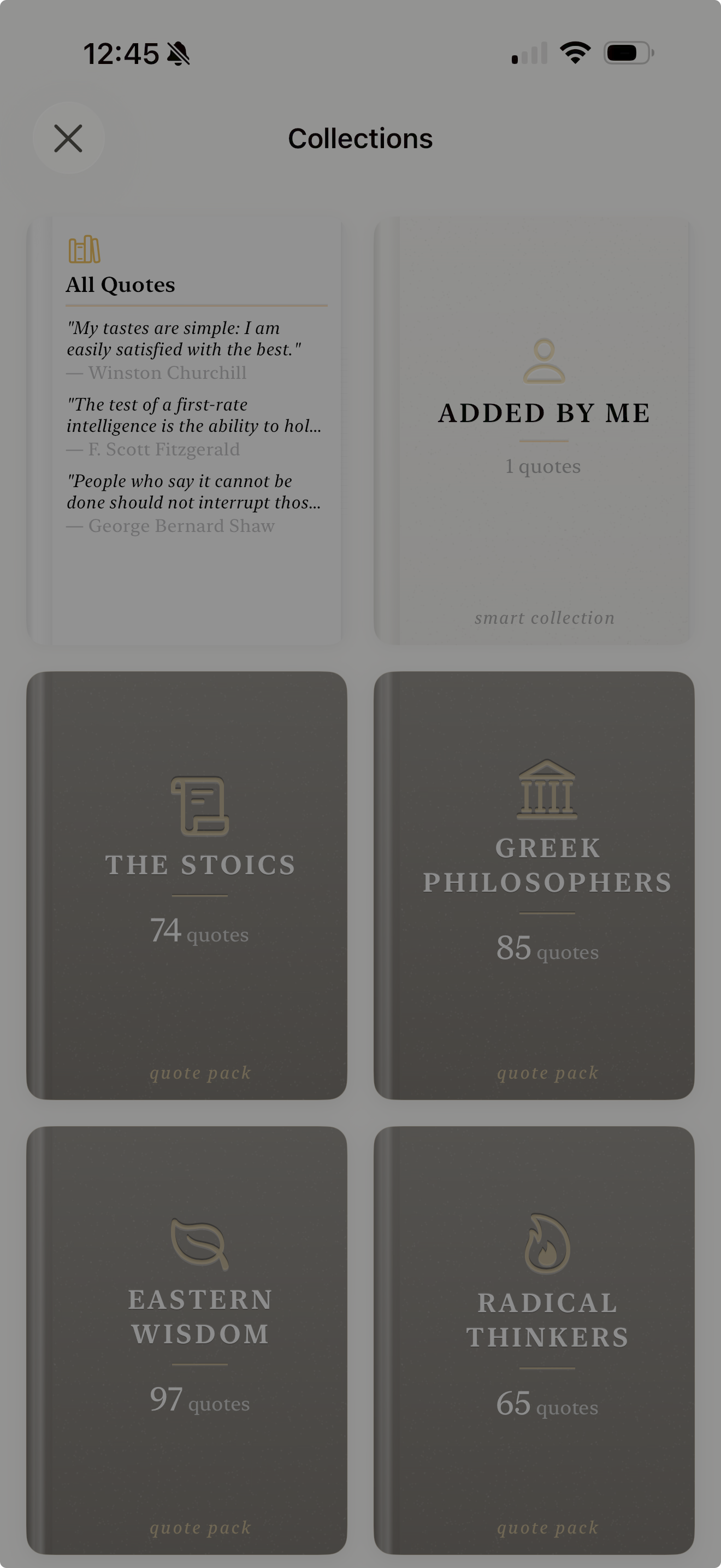 Collections & Favorites